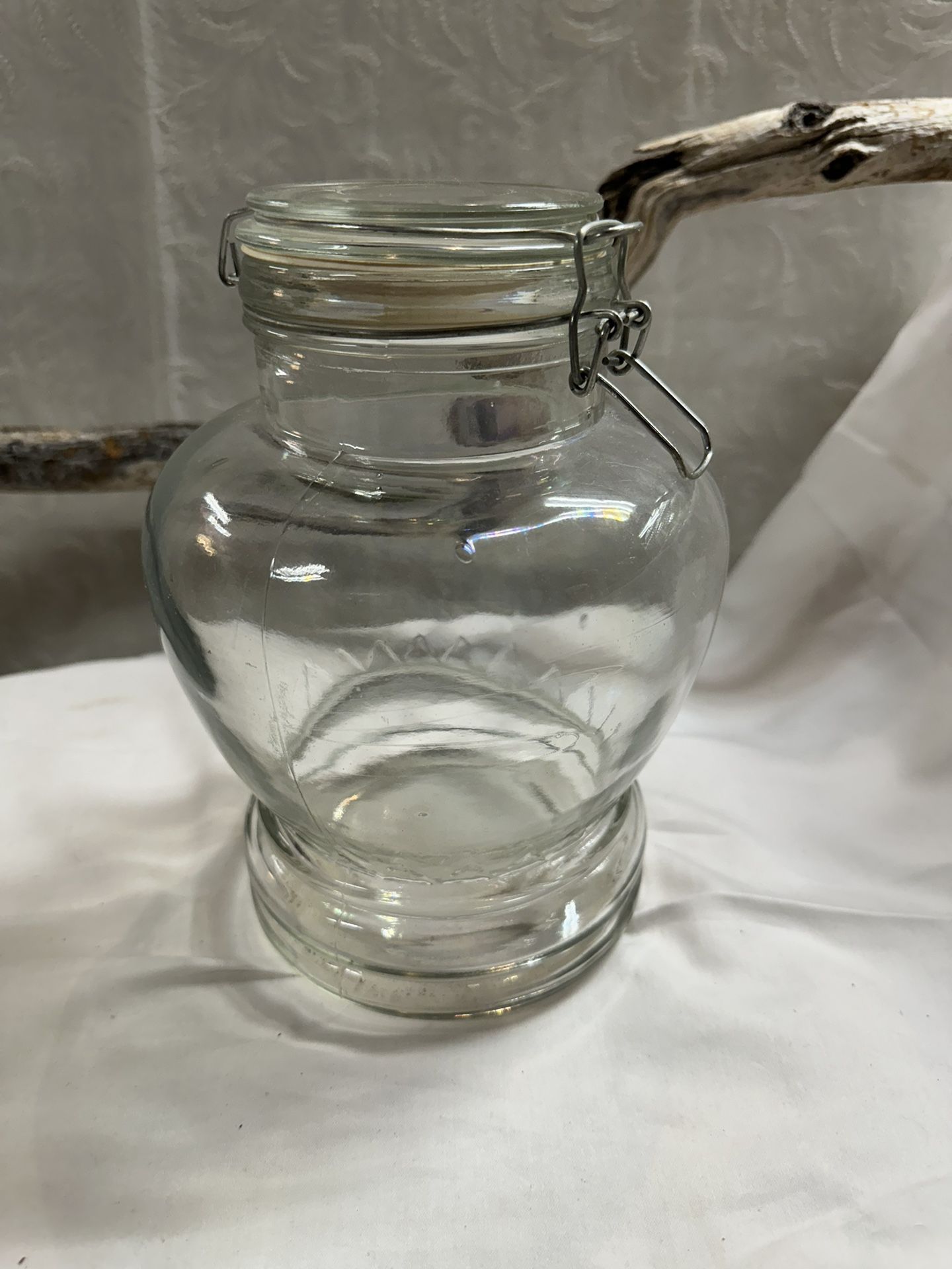 Vintage Jar With Lid