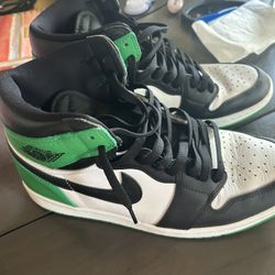 Air Jordan’s Green Men Size 11