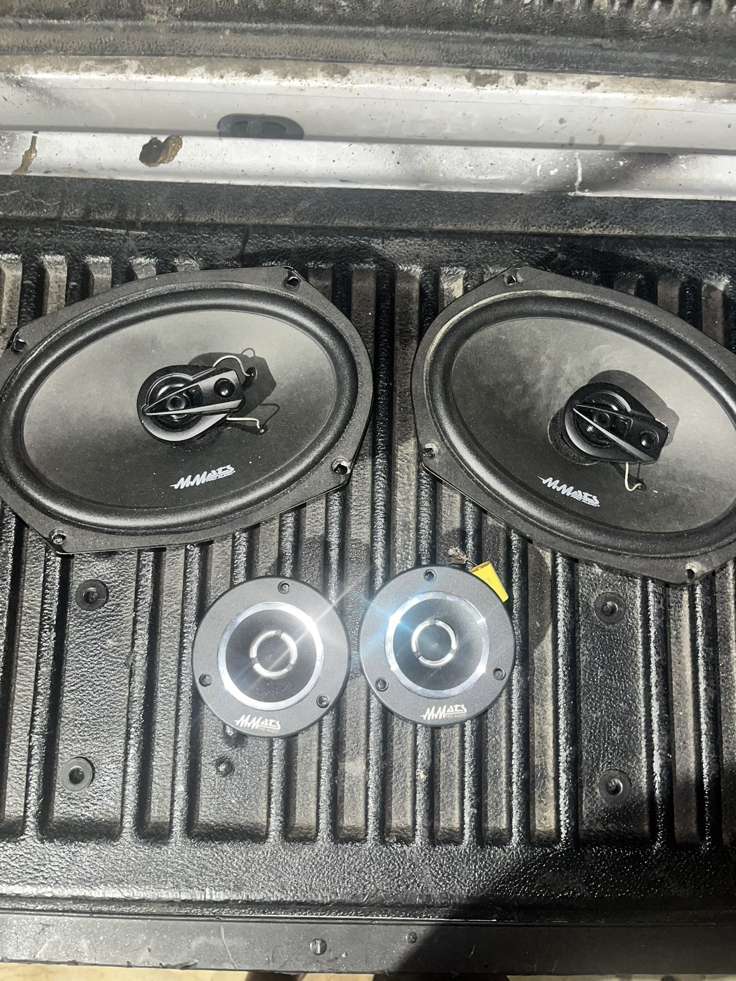 4 Mmats Speakers $80