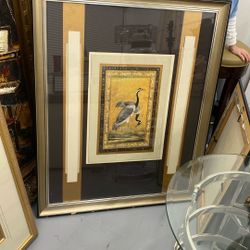 Framed Silk Print