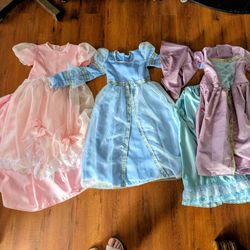 Three Custom Princess Dresses!