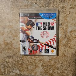 PS3 GAME - MLB 12 (THE SHOW)