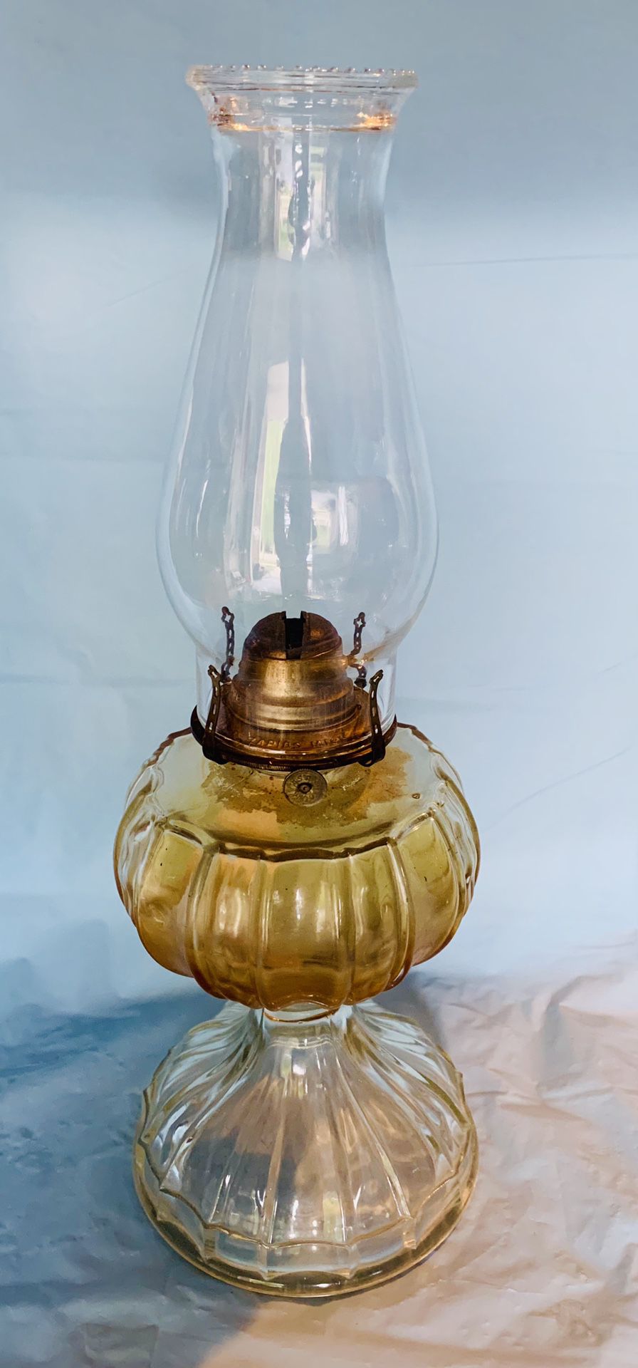 Antique “Giant” Kerosene Desk Lamp