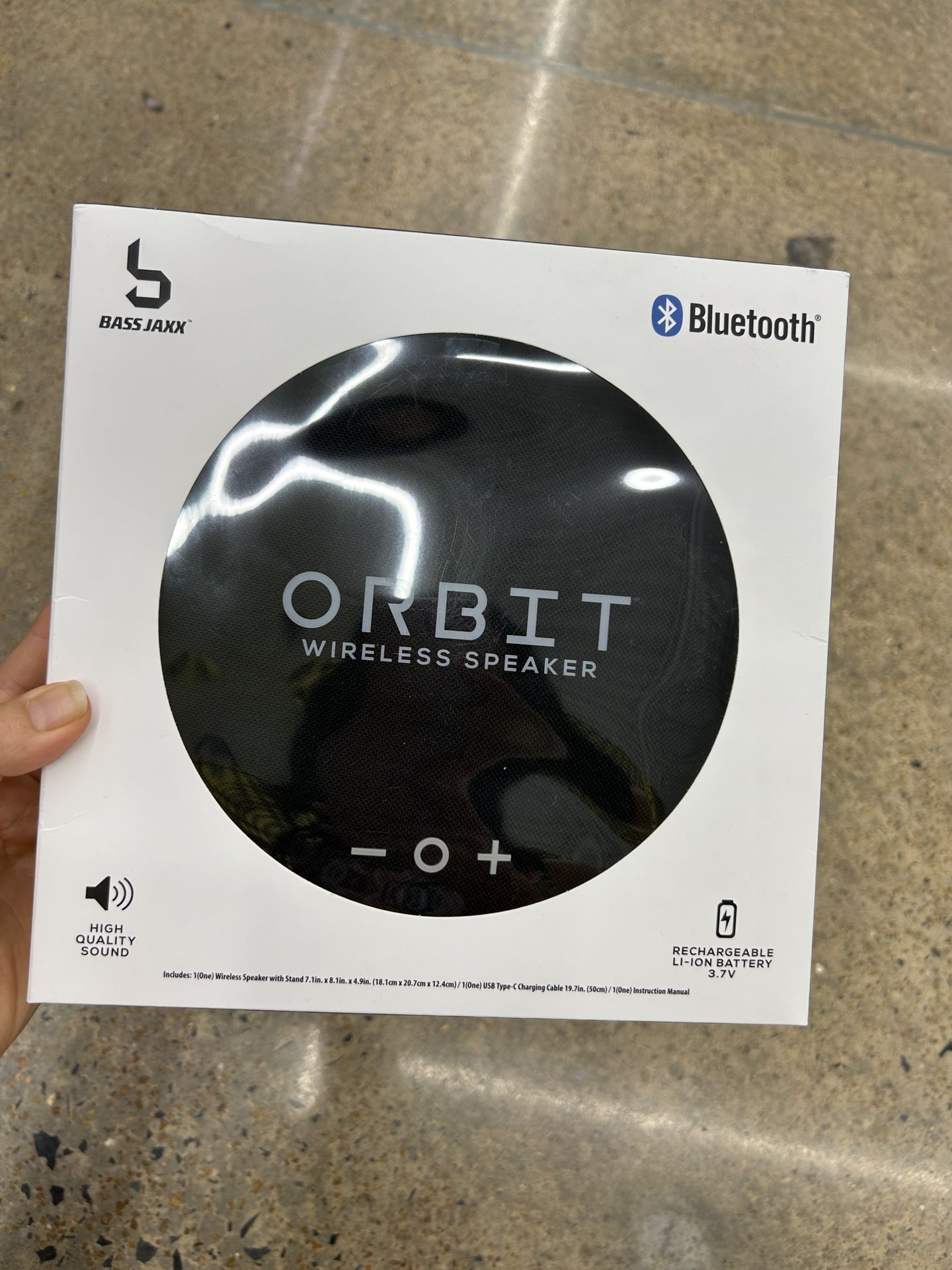 NWT Orbit Bluetooth wireless speaker