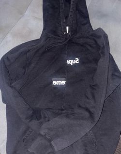 Supreme x cdg hoodie size m