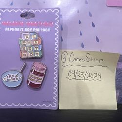 Melanie Martinez Pin Pack Alphabet Boy