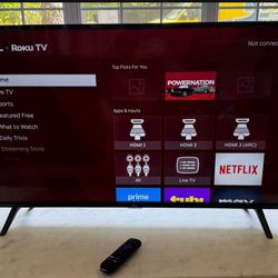 TCL 40-inch 1080p Smart LED Roku TV $100 OBO