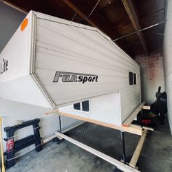 Lightweight Cab Over Camper - EZ Lite Funsport Camper 6.5 Ft Bed 