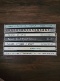 Fugazi and minor threat bundle of cds
