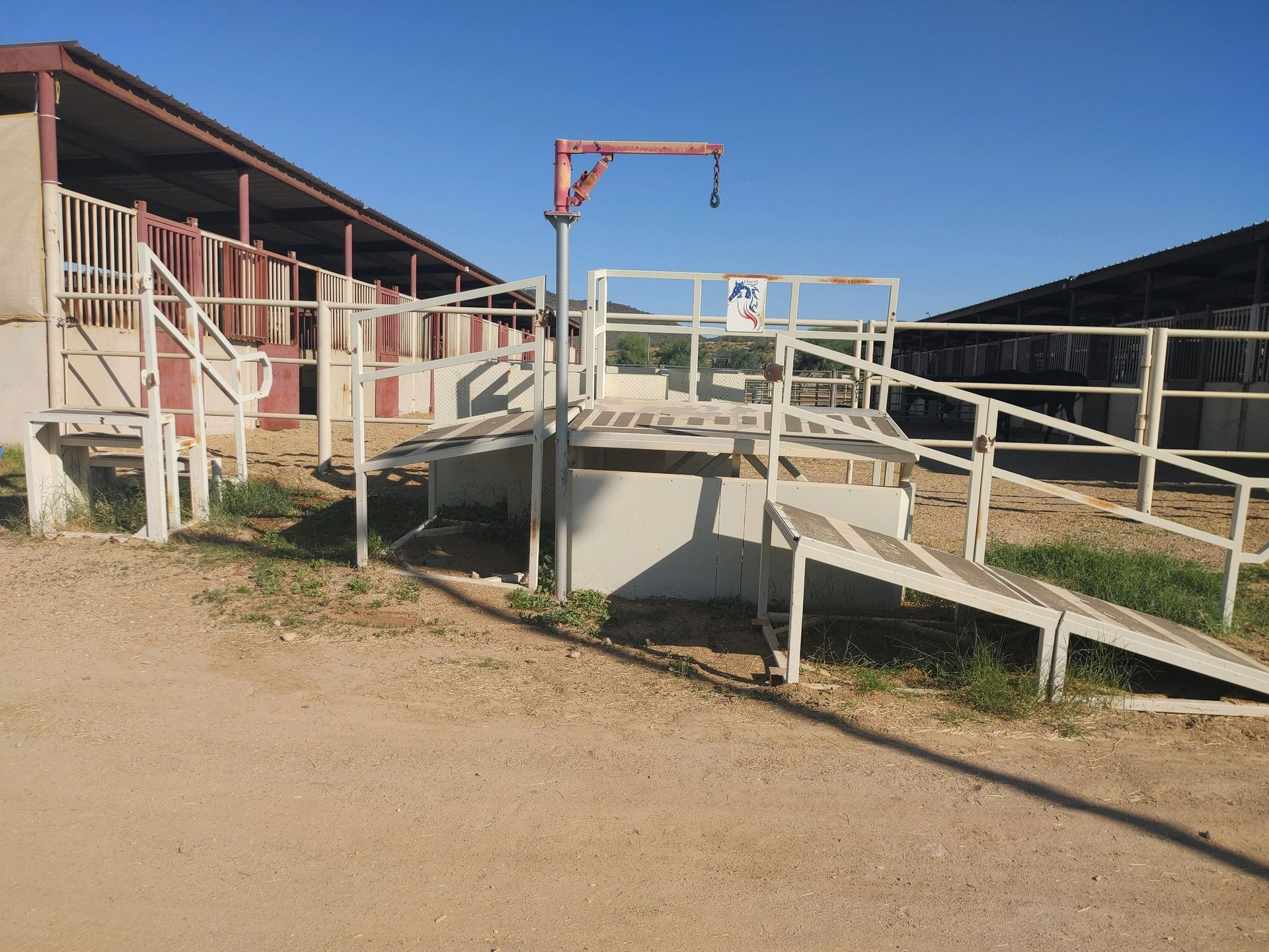 Disability Ramp For Mounting Horses