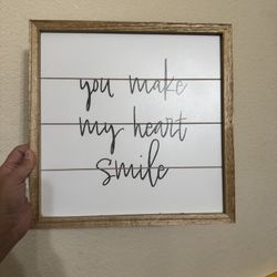 Word Art Wood Home Decor