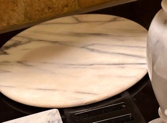 Beautiful marble trivet or hot plate holder
