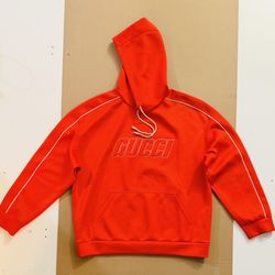 Gucci Men's Logo-debossed Neoprene Hoodie