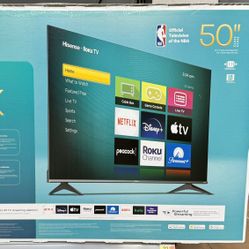 50” Hisense Smart 4k Led Uhd Tv 