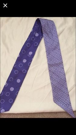 COACH ponytail scarf