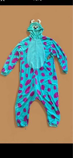 Monsters Inc Sulley Adult Onesie Costume