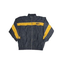 Vintage Navy Track Jacket $30 (Good Condition)