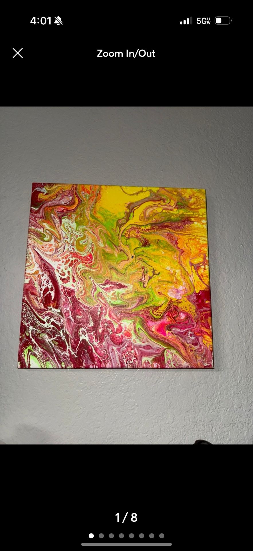 ink abstract painting