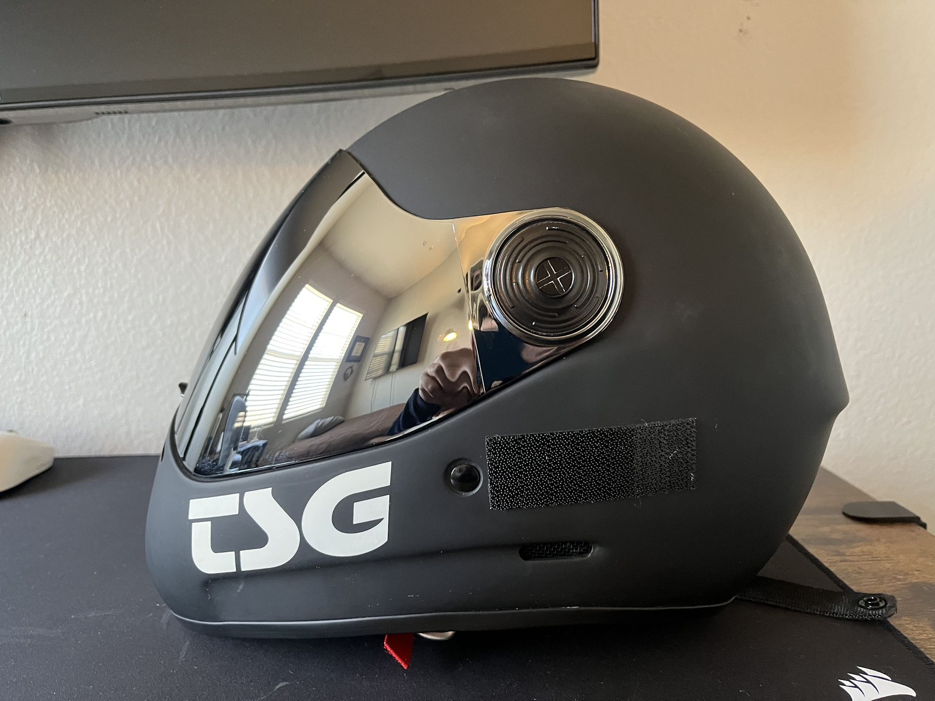 TSG Pro Pass Full-Face Helmet - Size: Small