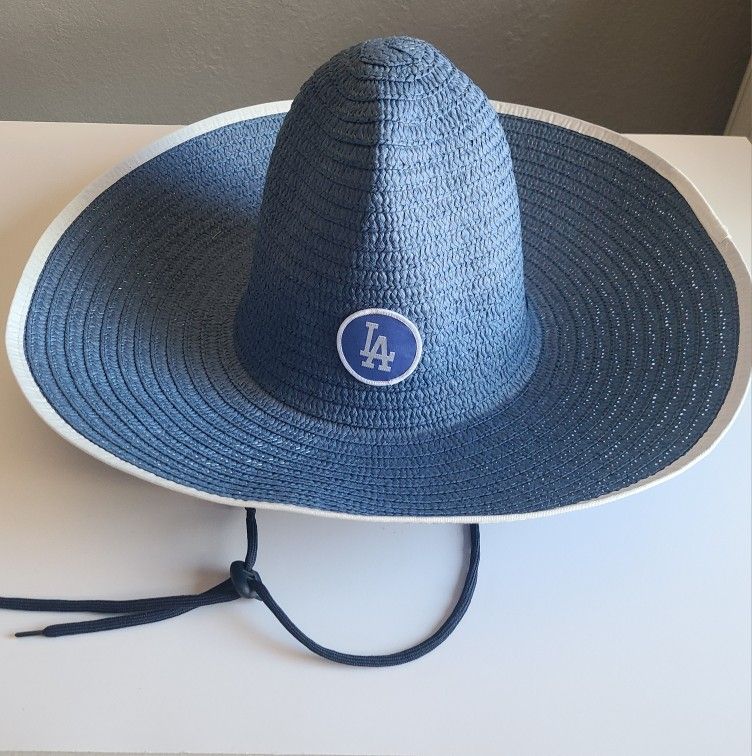 LOS ANGELES Dodgers Wide Brim Summer HAT Sombrero Yaamava Casino Resort 