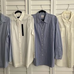 Banana Republic And Gap Ladies Shirts