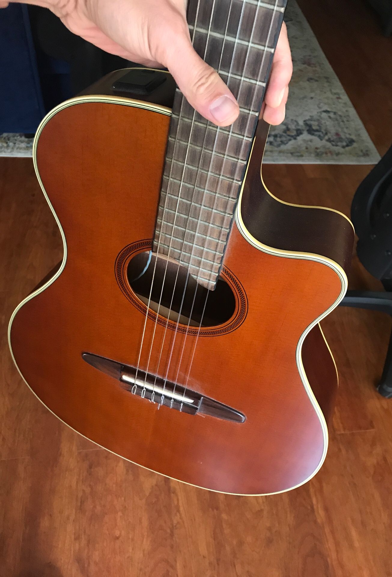 Yamaha APX 6NA Acoustic Electric Nylon String Guitar for Sale in
