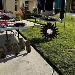 Yard sale Friday and Saturday