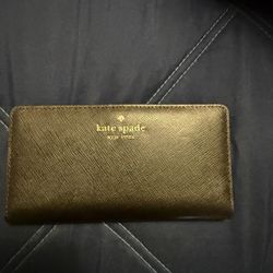 Kate Spade Women's Black Leather Wallet
