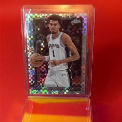 2025 Topps - Victor Wembanyama X Fractor