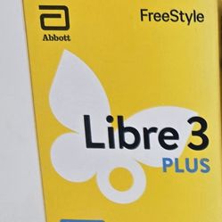 NWT Freestyle Libre 3 Plus Sensor New Sealed Exp 10/31/2025