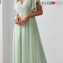 Sage Green Dress