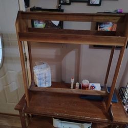 Wooden Quilt Rack