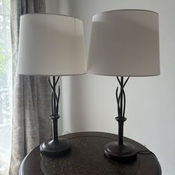 Table Lamps — Excellent Condition