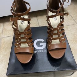 G by Guess Brown Wedges
