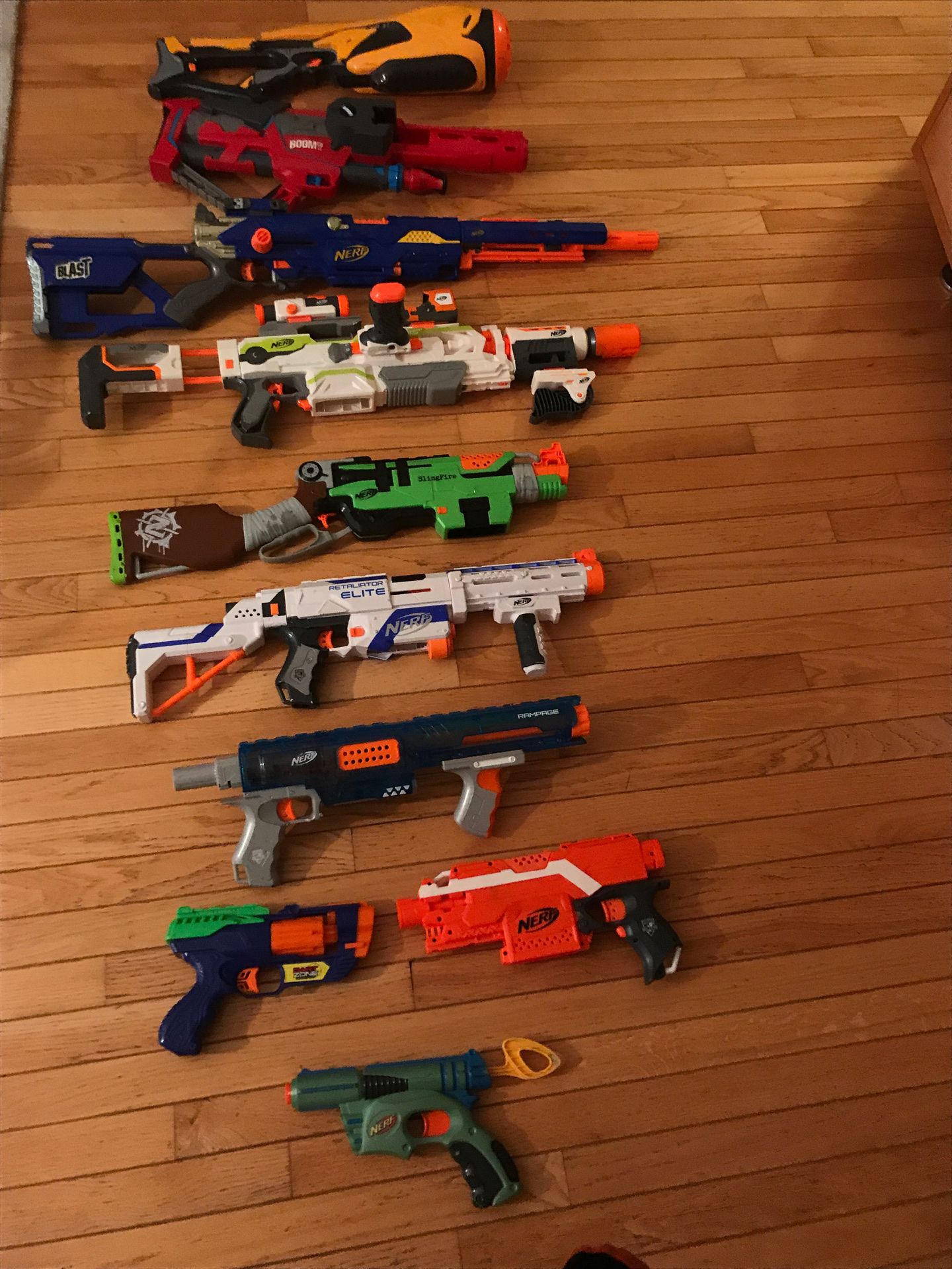 Nerf Guns With Mags And Ammo