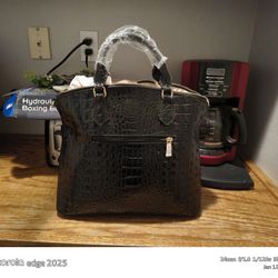 Alligator Skin Handbag