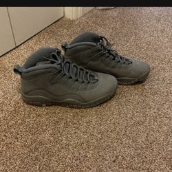 Jordan 10 Cool Grays Size 8 