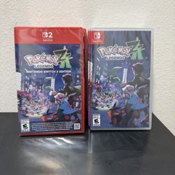 Pokemon Legends ZA Nintendo Switch 1 and 2