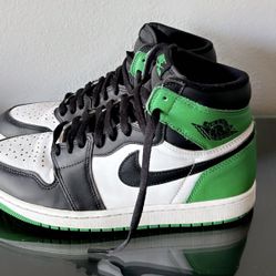 Nike Air Jordan 1 Pine Green, size 10.5