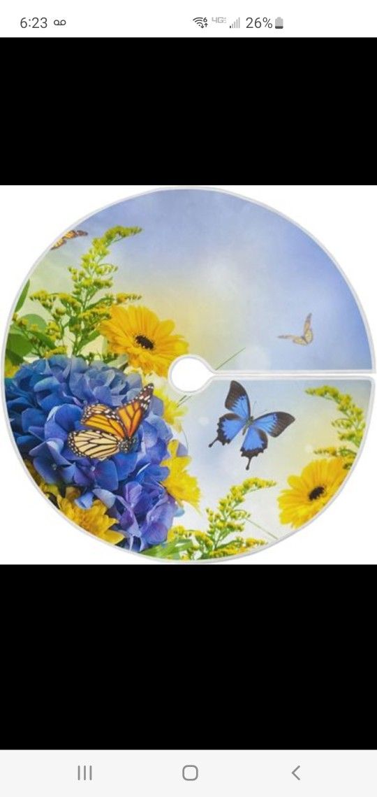 Butterfly Tree Skirt