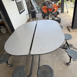 Folding Table and Stools 