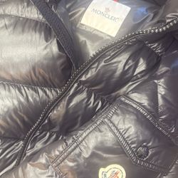 Moncler Metallic black Jacket 