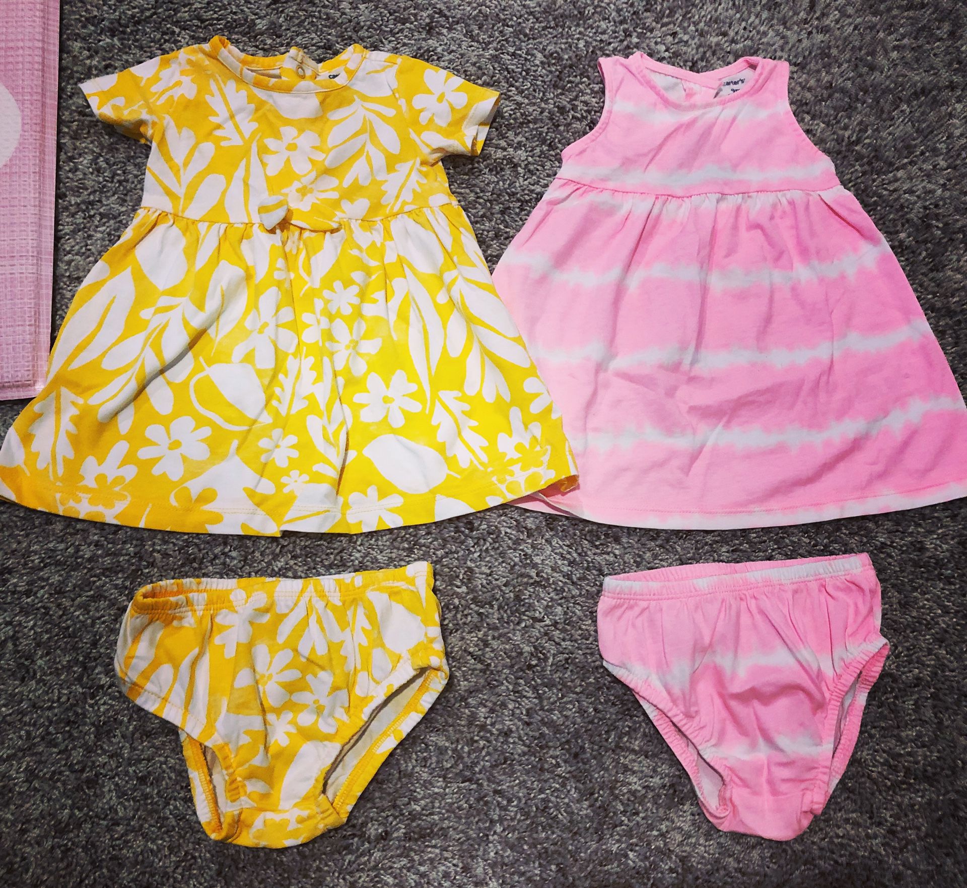 Carter’s Jersey Dresses (Two) 9 Month - New w/o Tag