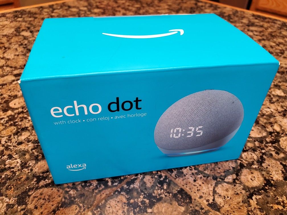 ECHO DOT WITH CLOCK