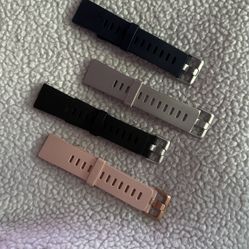 Fitbit Watch Bands. 3 New 1 Used. Lot