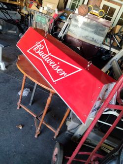Budweiser Pool Table Light