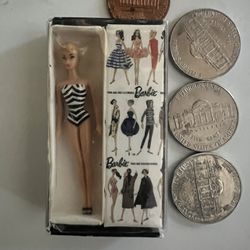 Miniature 1959 Barbie Collectors Doll