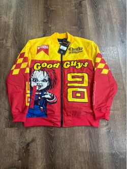 Chucky red and yellow jacket Size L
