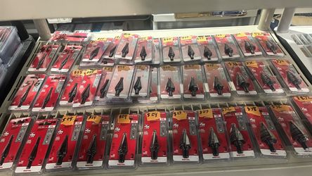 Milwaukee Step Drill Bits (different price each)