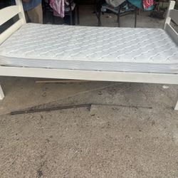 Cama Twin Con Colchon 